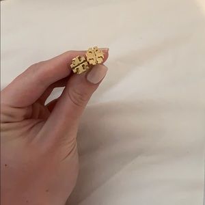 Tory Burch Logo Earrings